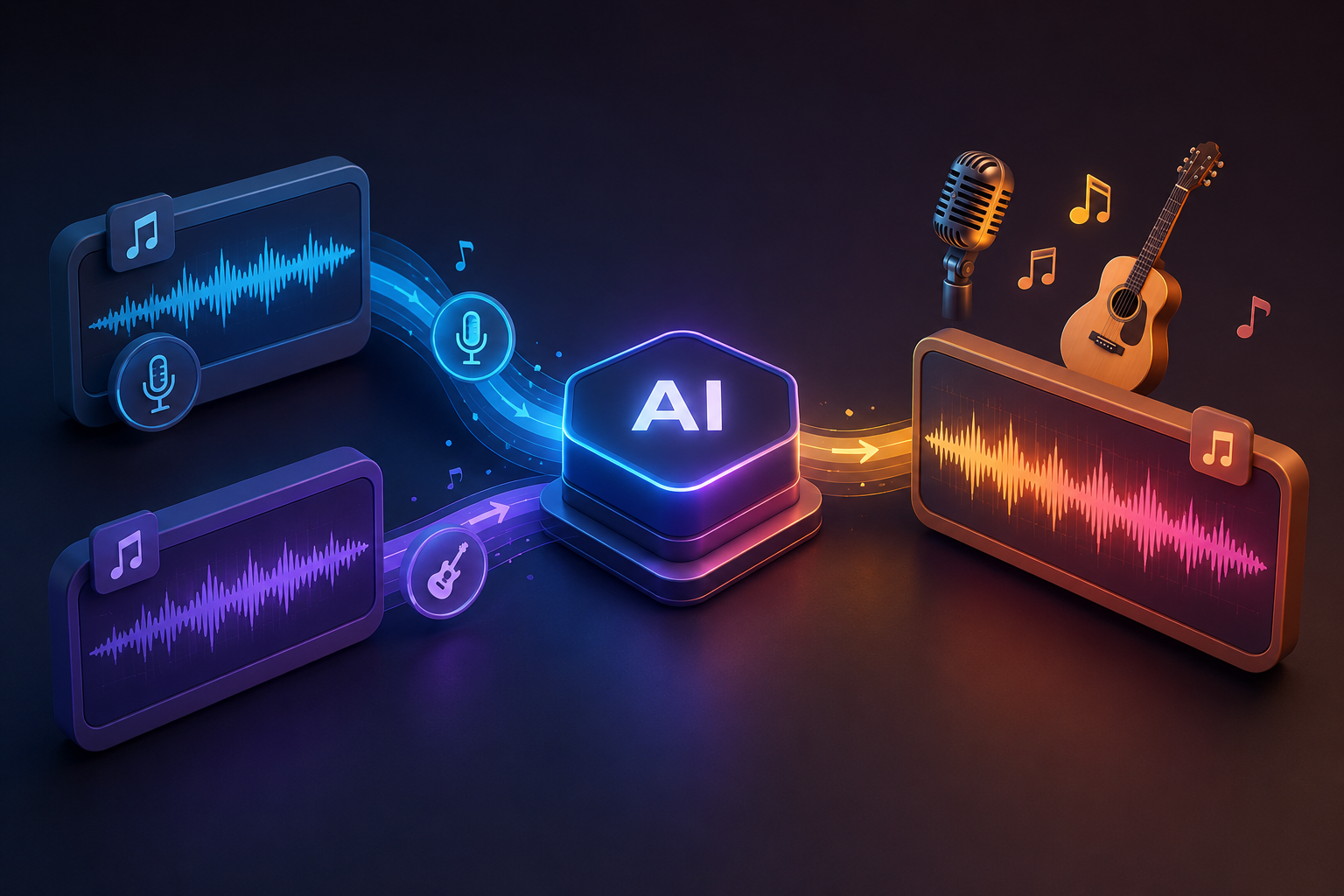 Add Vocals or Instruments to a Song with AI